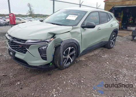 2024 Chevrolet Trax Fwd 1Rs из США, поврежденный, VIN KL77LGE27RC195953